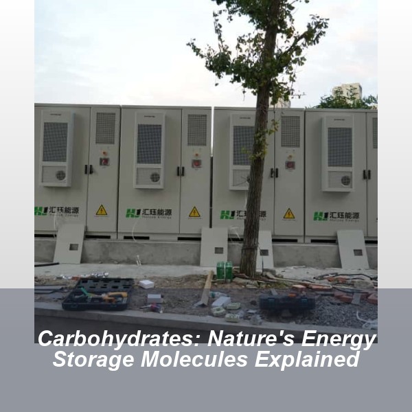 Carbohydrates: Nature's Energy Storage Molecules Explained